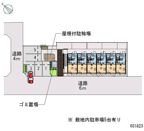 ★手数料０円★入間市久保稲荷１丁目 月極駐車場